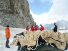Erecting the Deployable Rapid Assembly Shelter (DRASH) tent