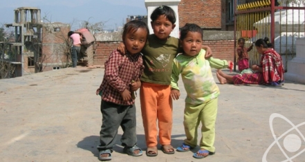 Kids in Kathmandu