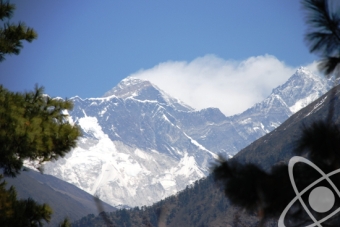 Everest from Namche Hill