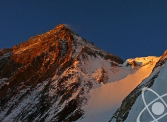 Alpenglow on Everest
