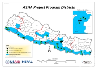 ASHA Project Programme Districts